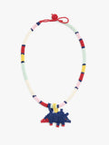 Collar Segmentado Con Cuentas De Vidrio