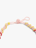 Collar De Abalorios De Vidrio Con Colgante