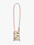 Collar Con Bolsillo De Abalorios Y Cascabeles