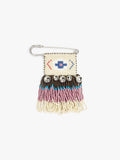 Broche Horizontal Con Abalorios Y Cascabeles