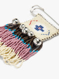 Broche Horizontal Con Abalorios Y Cascabeles