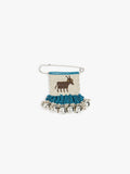 Broche Horizontal Con Abalorios Y Cascabeles