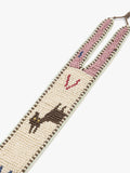 Pulsera Ancha Con Abalorios