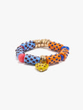 Pulsera Multicolor Con Esmalte Y Corazón