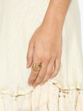 Anillo Con Caracol Espiral