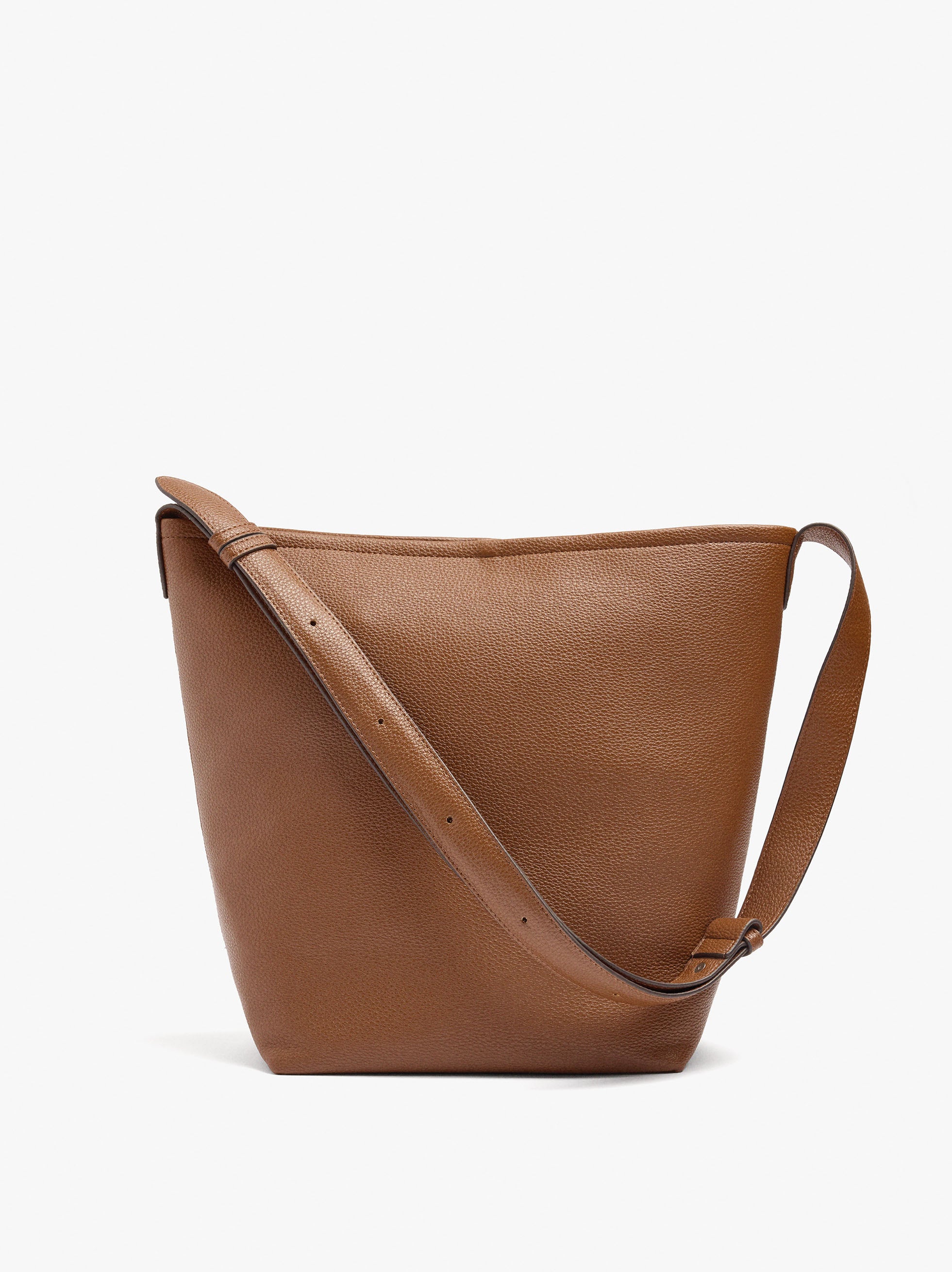 Bolso De Hombro Con Textura
