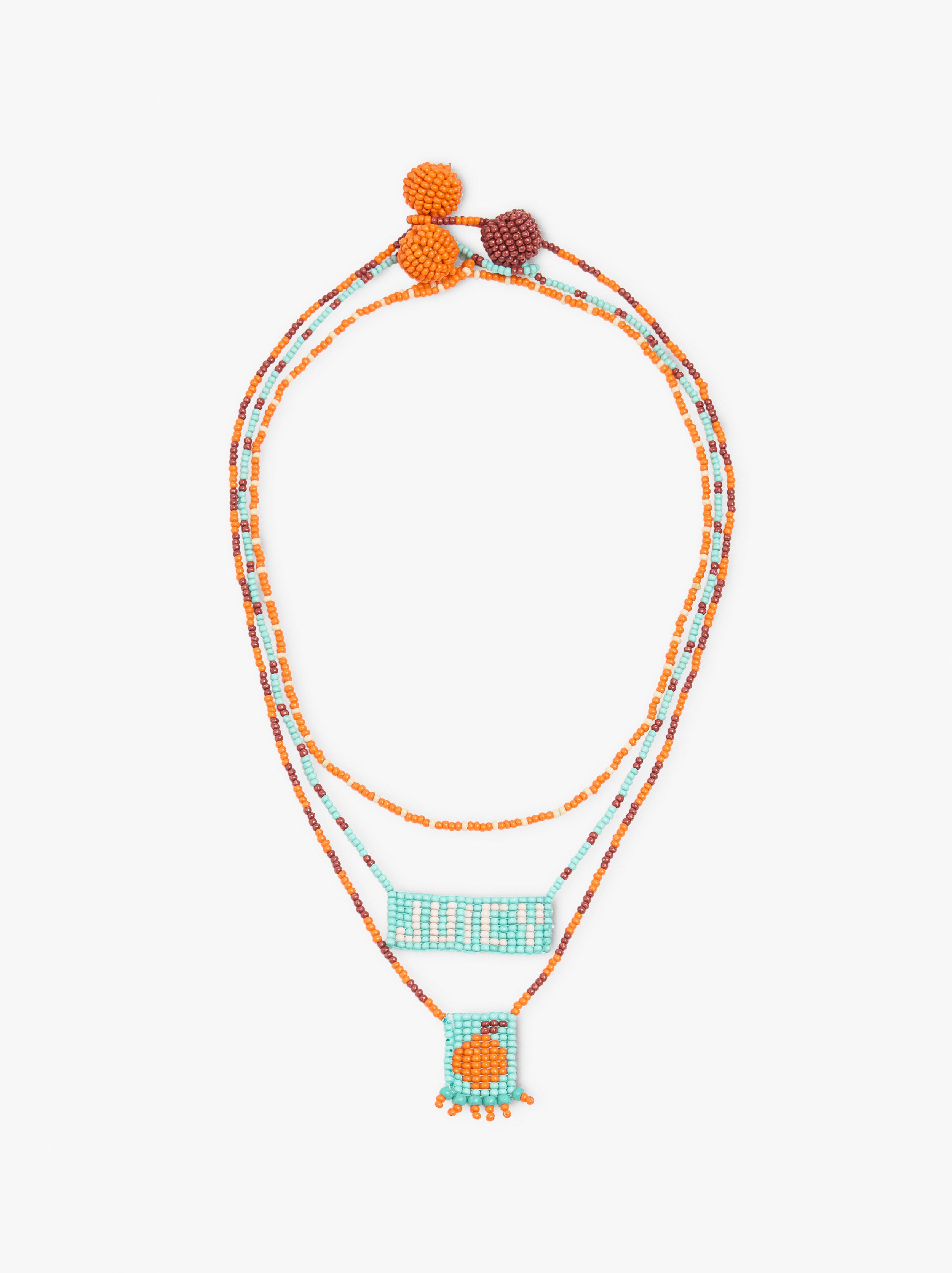 Set De Collares Con Abalorios De Vidrio