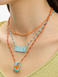 Set De Collares Con Abalorios De Vidrio