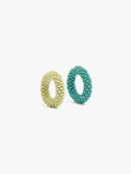 Set De Anillos Con Abalorios De Vidrio