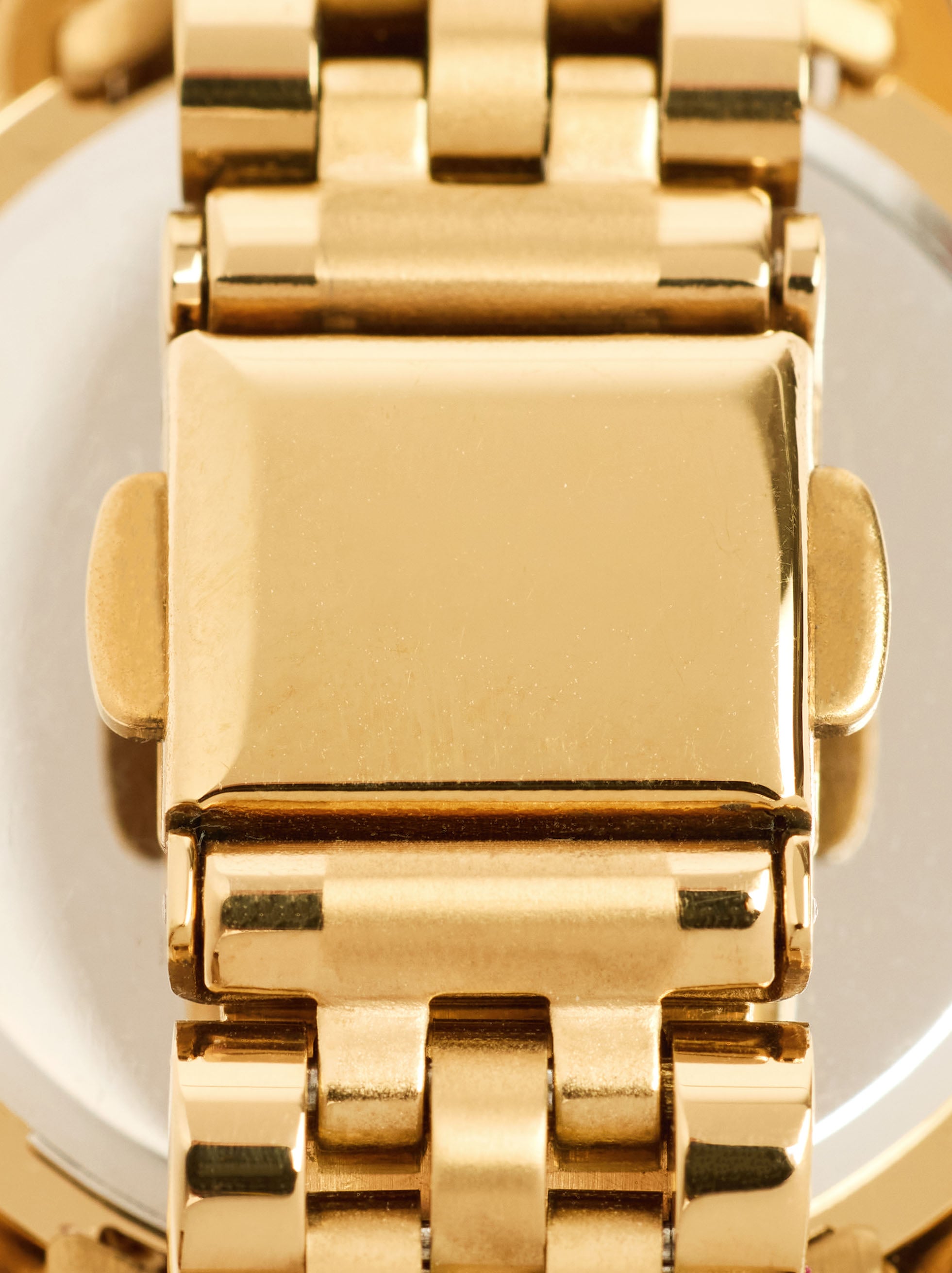 Reloj Redondo Con Pulsera De Acero Inoxidable