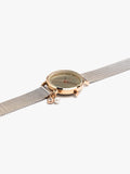 Reloj Bicolor Con Malla Metálica De Acero Inoxidable