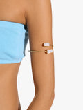 Pulsera Fina Con Perlas