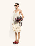 Vestido Fluido De Tirantes Con Borlas