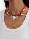 Set De Collares Con Charms Marinos