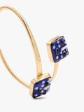 Pulsera Cruzada Con Cuadros