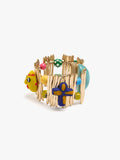 Pulsera Elástica De Barras Con Máscaras