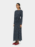 Vestido Con Cuadros 100% Algodón