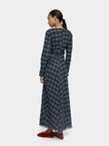 Vestido Con Cuadros 100% Algodón