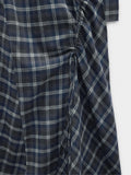 Vestido Con Cuadros 100% Algodón