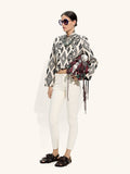 Chaqueta Jacquard Estampado De Rombos