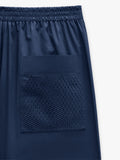 Pantalón Recto Con Bolsillo 100% Algodón