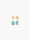 Pendientes Cortos Con Piedra
