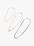 Set De Collares De Abalorios Multicolor