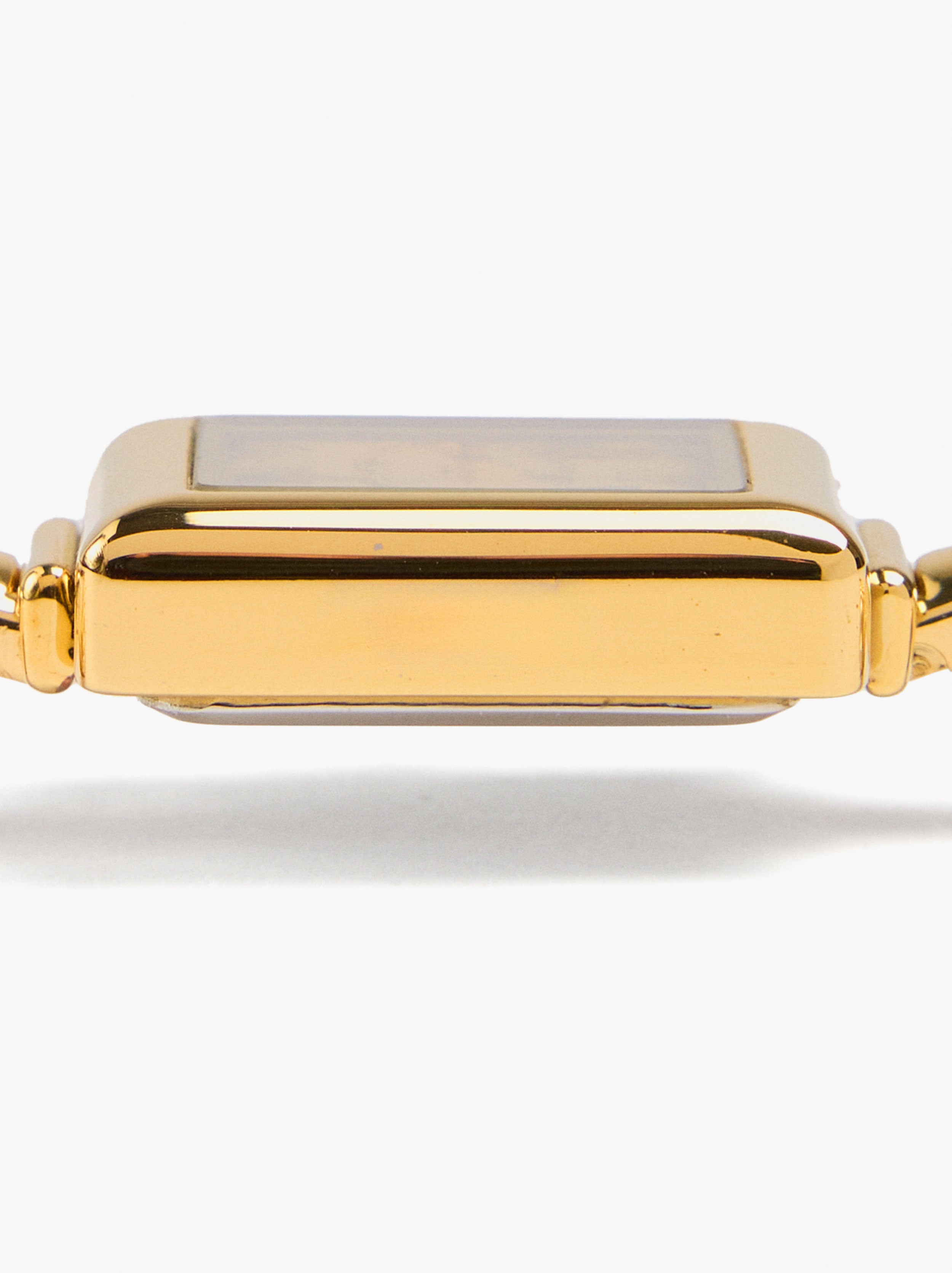 Reloj Cuadrado Con Pulsera De Acero Inoxidable