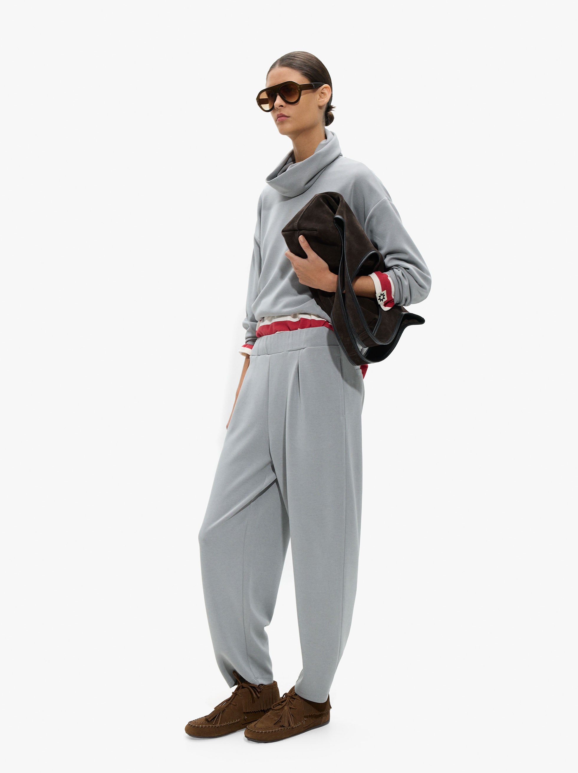 Pantalón Con Cintura Elástica Tacto Suave