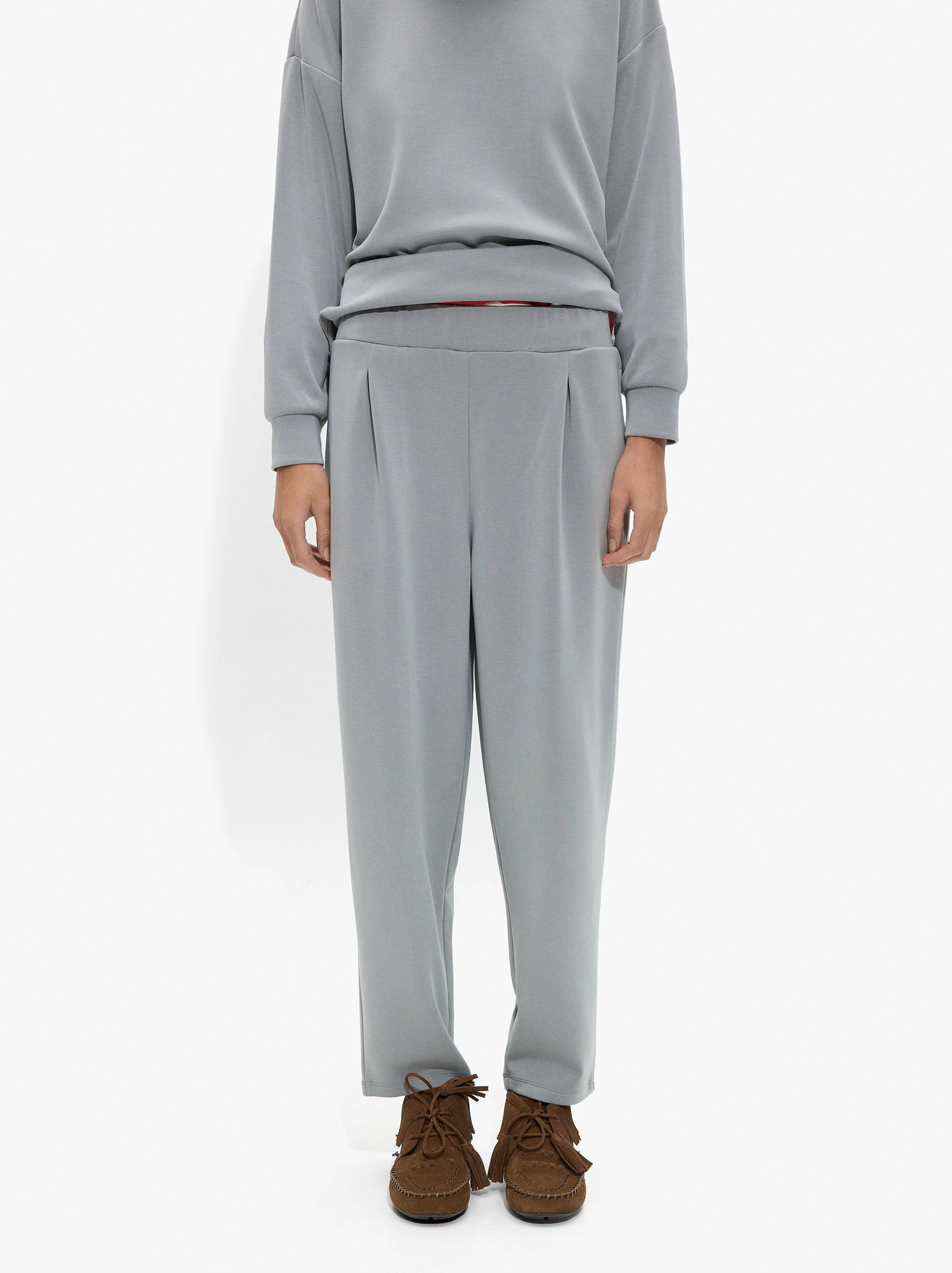 Pantalón Con Cintura Elástica Tacto Suave