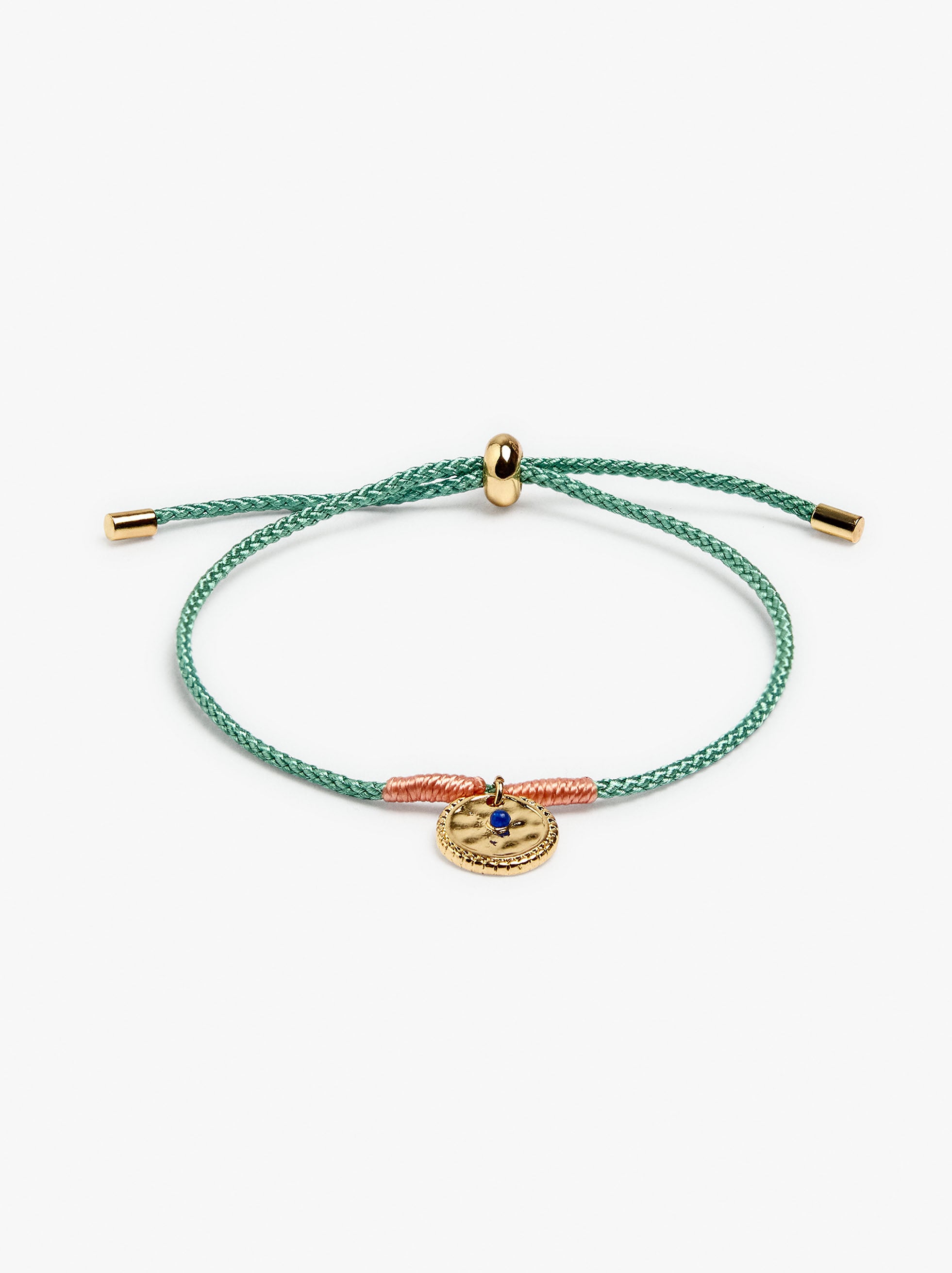 Pulsera Ajustable Con Medalla