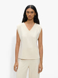 Blusa Lisa Con Pliegues
