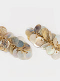 Pendientes Largos Con Conchas