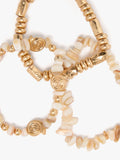 Set De Pulseras Con Conchas