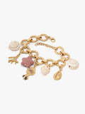 Pulsera De Eslabones Con Motivos Marinos