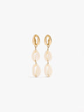Pendientes Largos Con Conchas