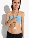 Collar Con Conchas Y Con Colgante De Pez