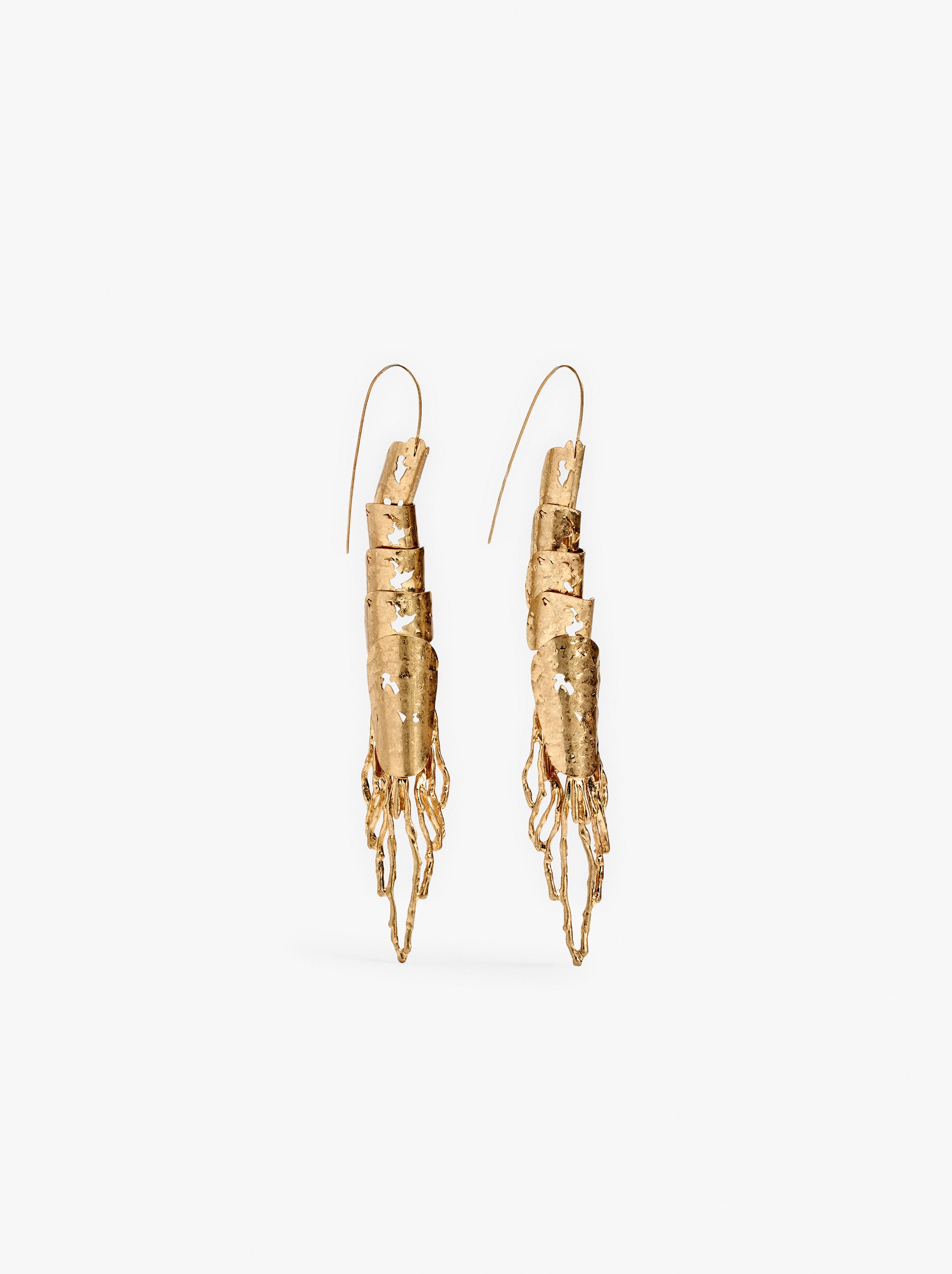 Pendientes Largos Coral