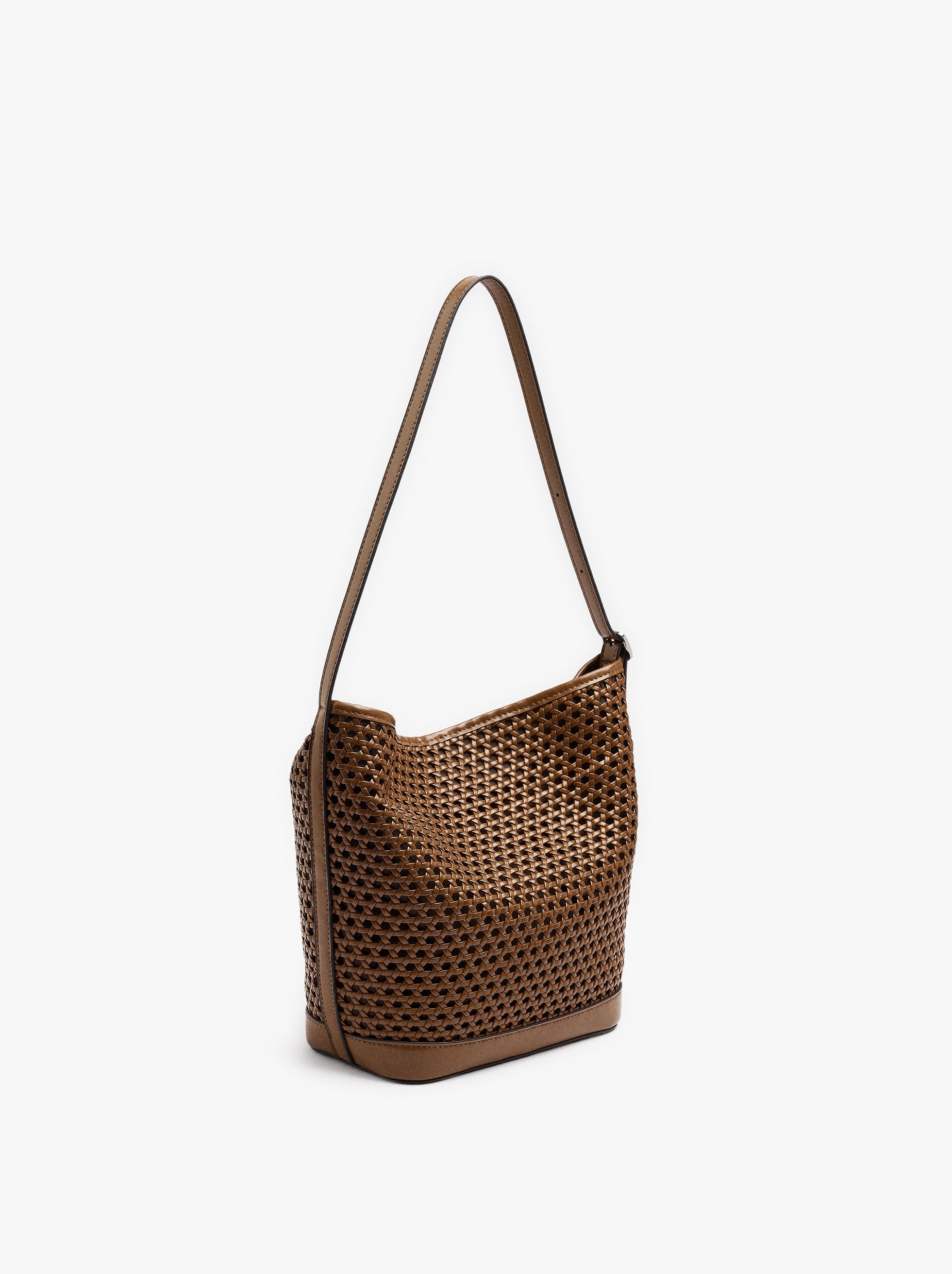 Bolso Bombonera Trenzado