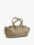 Bolso Tote De Piel Con Solapa