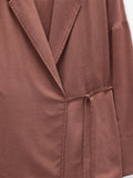 Blusa Estilo Blazer Con Cruce
