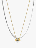 Set De Collares Con Lágrimas - Acero Inoxidable