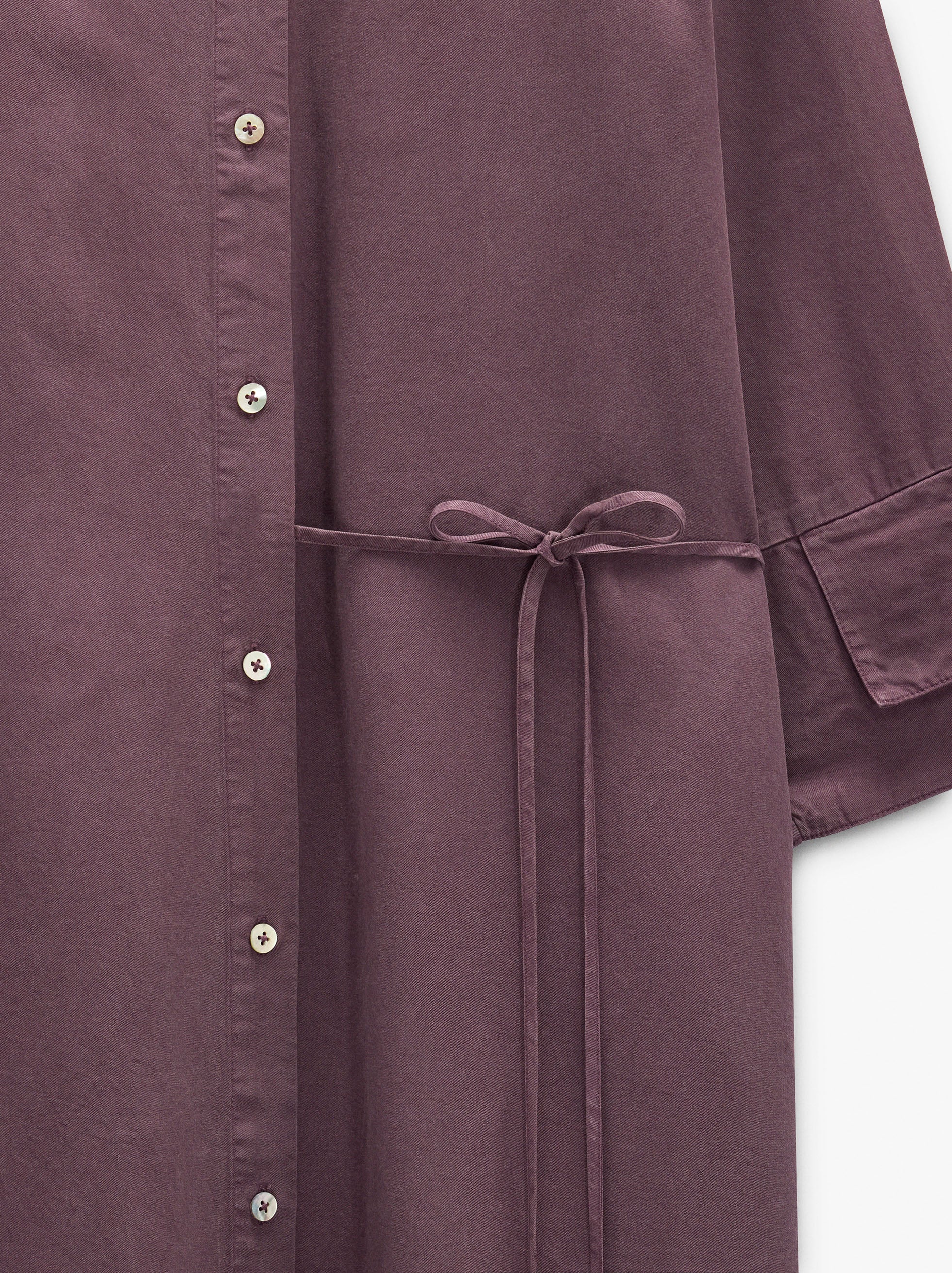 Vestido Camisero 100% Lyocell