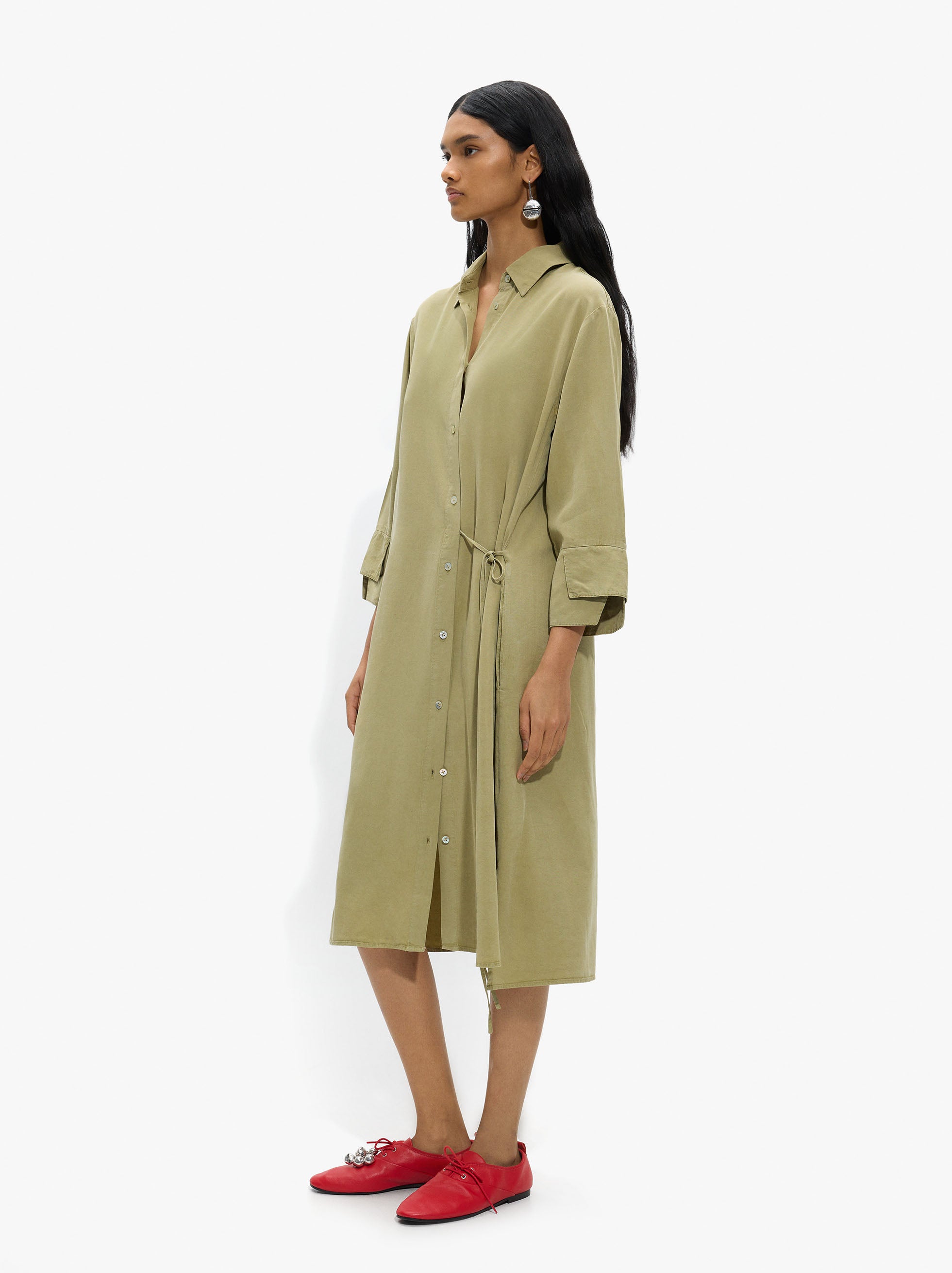 Vestido Camisero 100% Lyocell