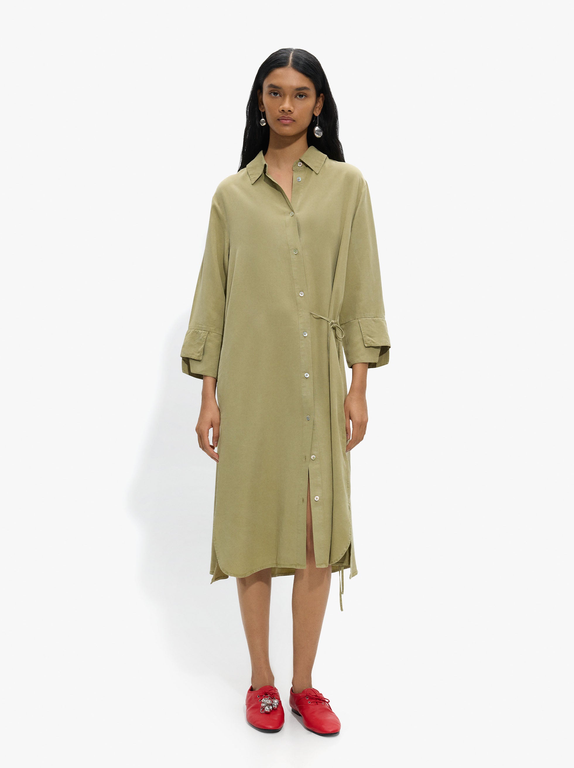 Vestido Camisero 100% Lyocell