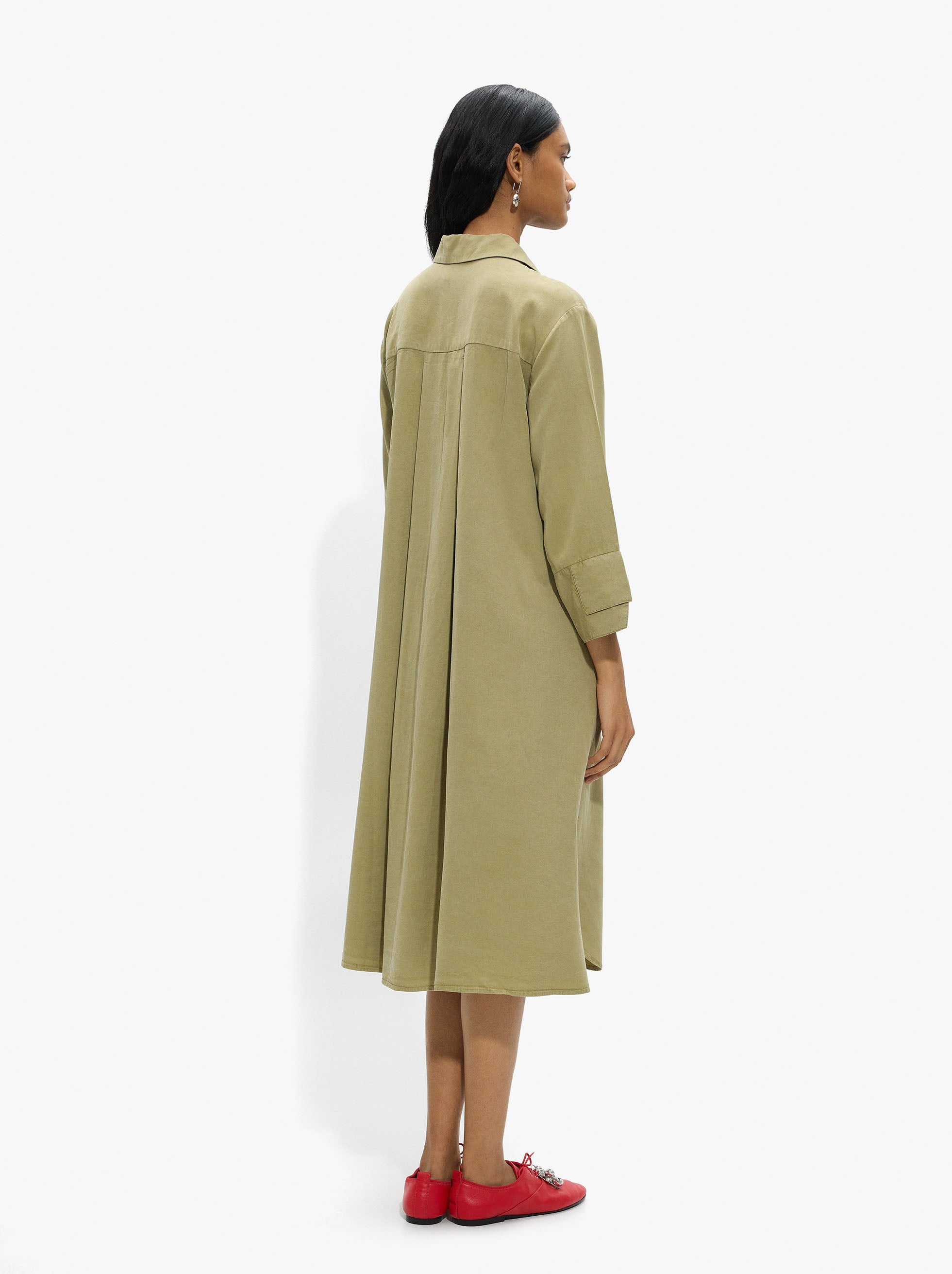 Vestido Camisero 100% Lyocell