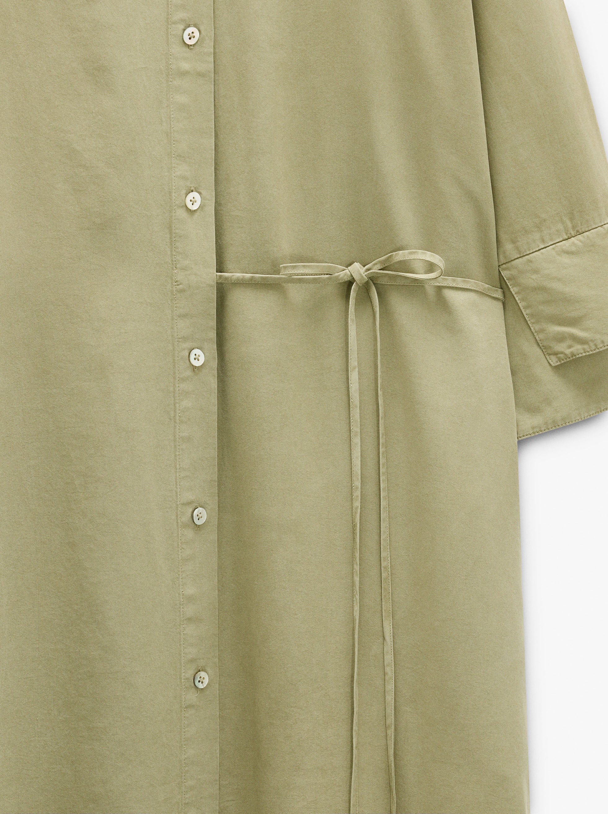 Vestido Camisero 100% Lyocell
