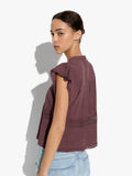 Blusa Con Detalles De Croché 100% Algodón