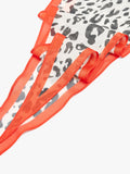 Pañuelo Estampado Con Seda