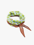 Pañuelo Estampado Con Seda